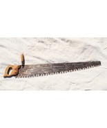 Vintage Two Handle Timber Logging Saw 47 1/8&quot; Long (Barn) - $74.24