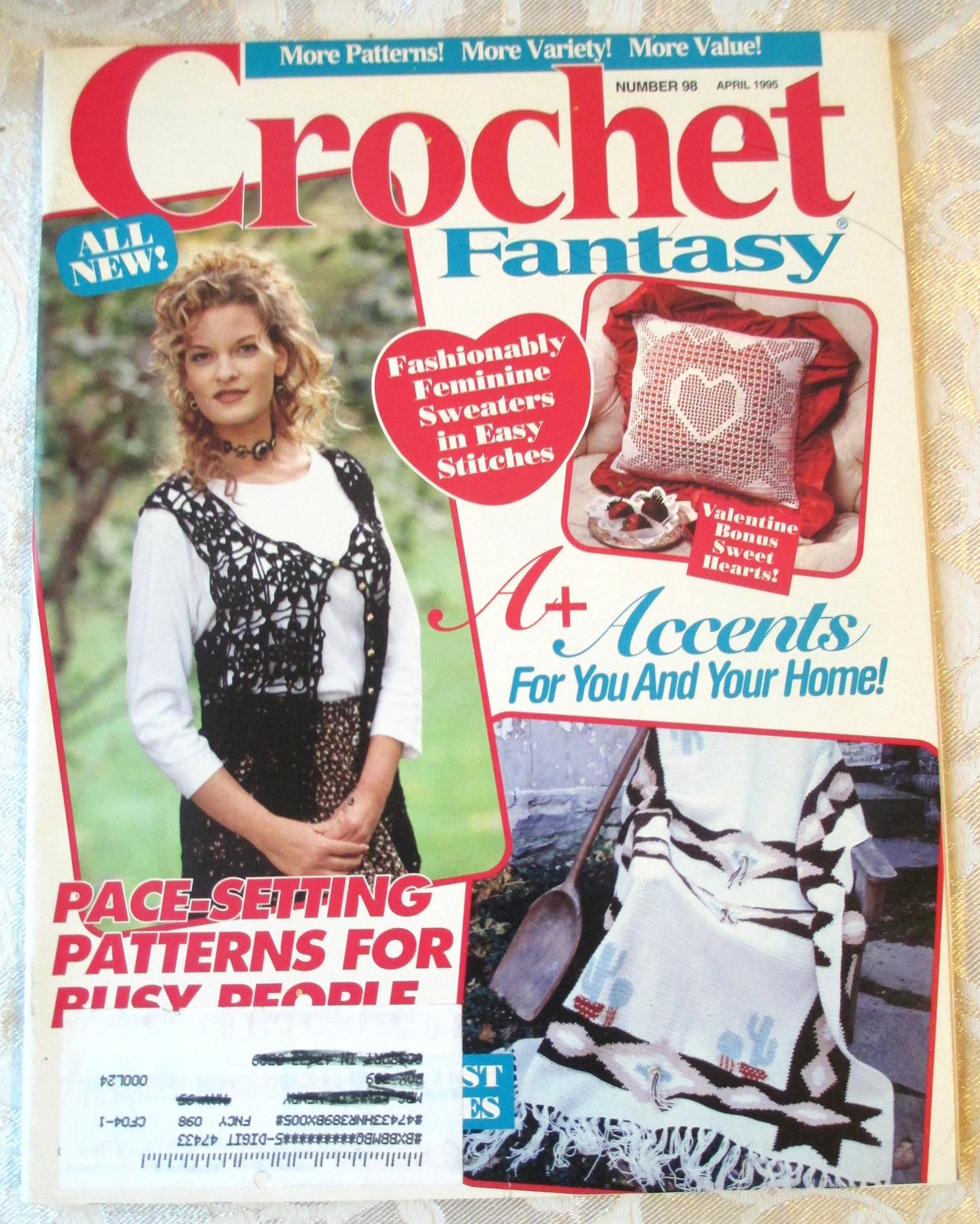 Crochet Fantasy Magazine #98 -- Back Issue, April, 1995, Volume 14 ...