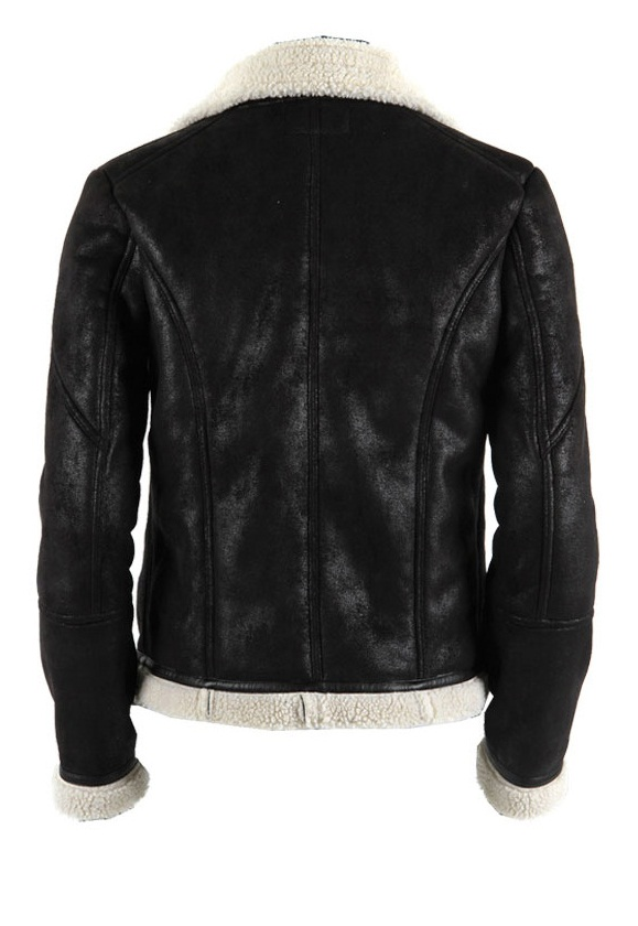 FLEECE LEATHER JACKET, WOMEN LEATHER JACKET WITH FULL FLEECE,SHEARLING