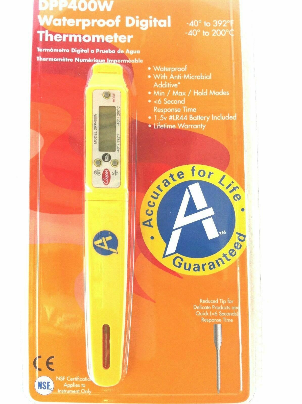 Cooper Atkins Digital Pen Style Thermometer, ( New in pack )