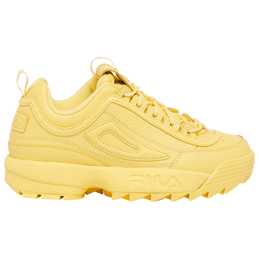 NIB*Fila Disruptor II Premium Sneaker*Goldfinch yellow*Size 6-10