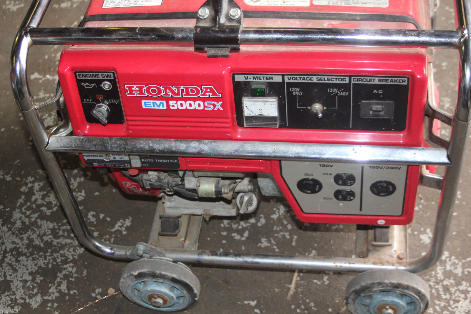 Honda EM5000SX 5000 Watt Generator Generators Honda EM5000SX 5000 Watt Generator Generators