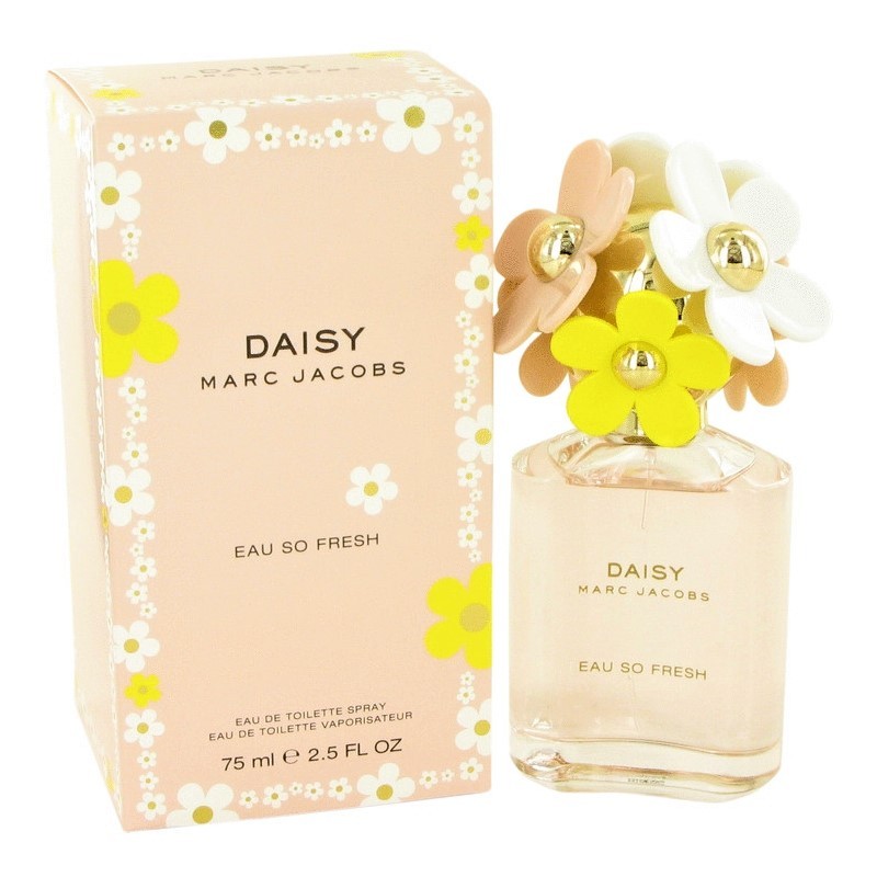 Marc Jacobs Daisy Eau So Fresh Eau De Toilette Spray Perfume for Women - 2.5 oz.