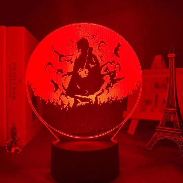 Itachi Sharingan Gehnjutsu Anime - LED Lamp (Naruto)