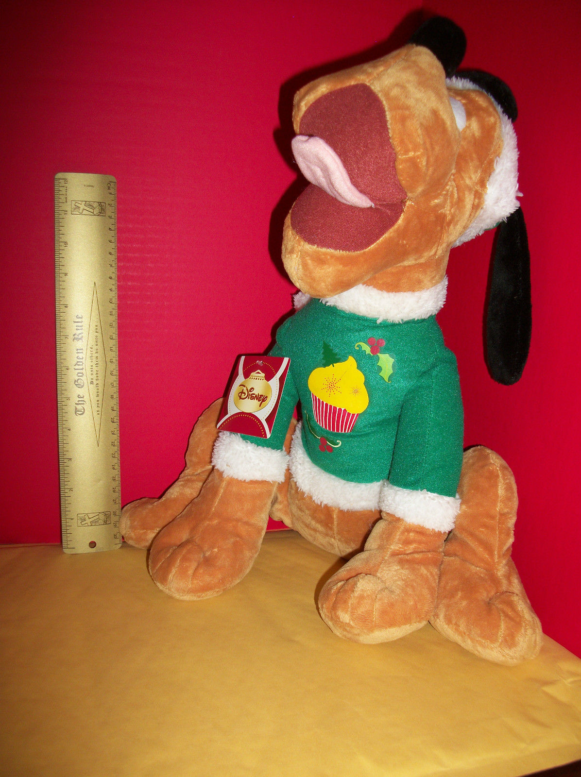 Disney Plush Toy Pluto DanDee Character Dog Dan Dee Mickey Mouse