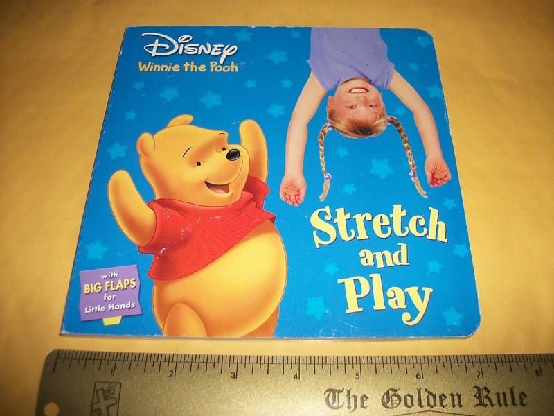 Primary image for Disney Activity Board Book Winnie The Pooh Stretch and Play Interactive Flaps