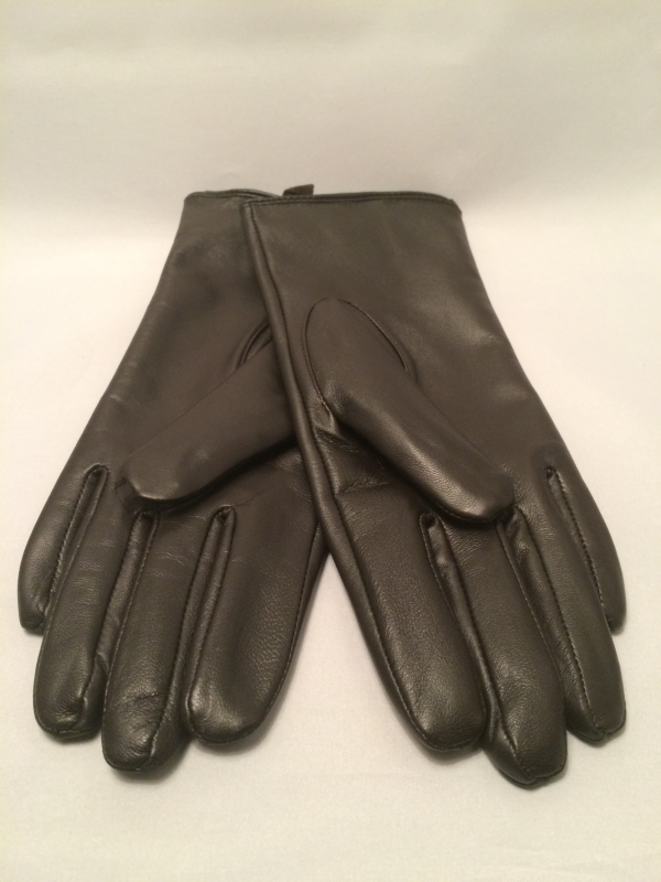 Ladies Genuine Sheepskin Leather Dressy Gloves Black or Brown - Gloves ...