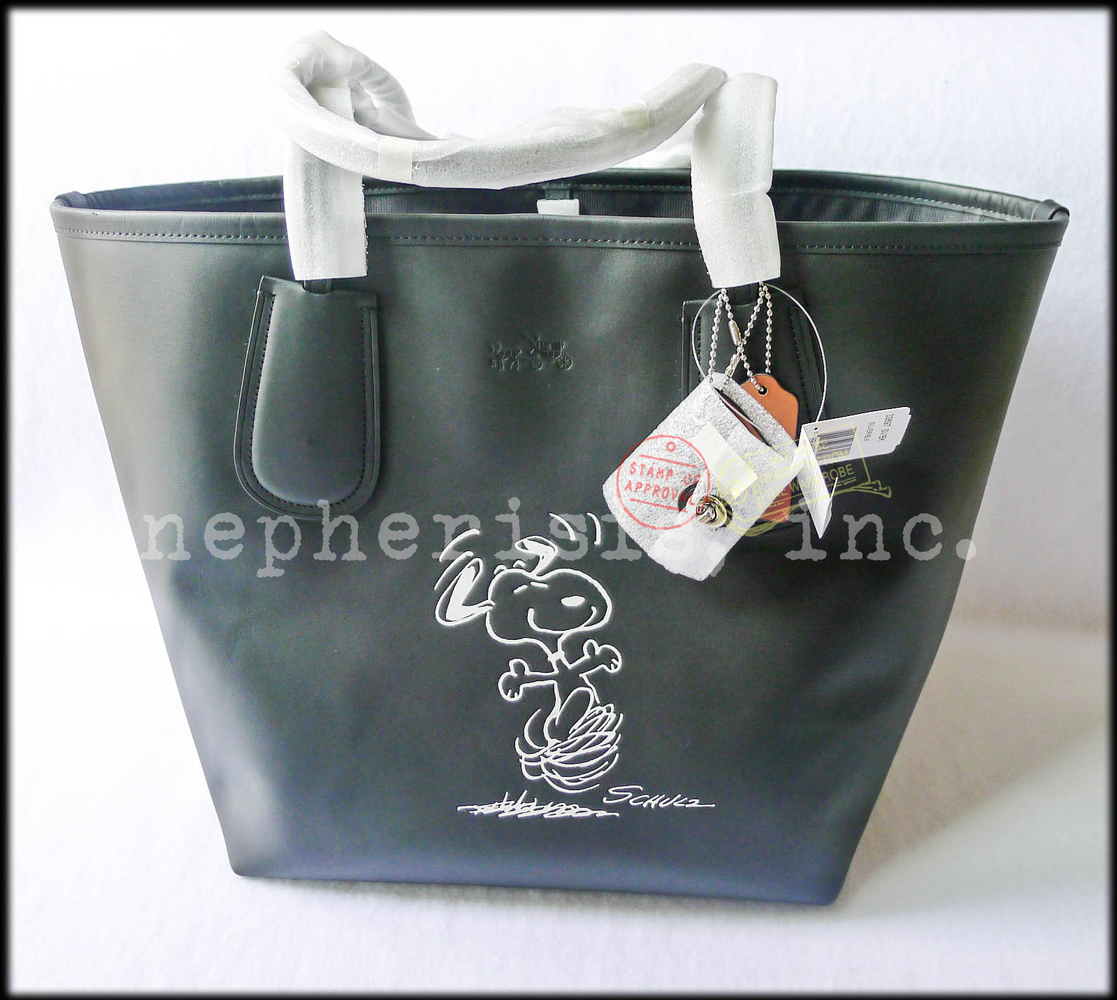 coach snoopy tote