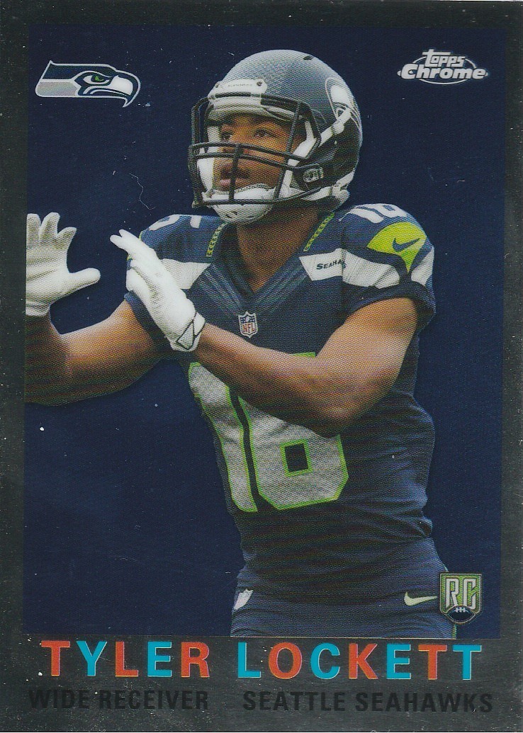 2015 Topps Chrome 60th Anniversary Rookies T60RCTL Tyler Lockett 