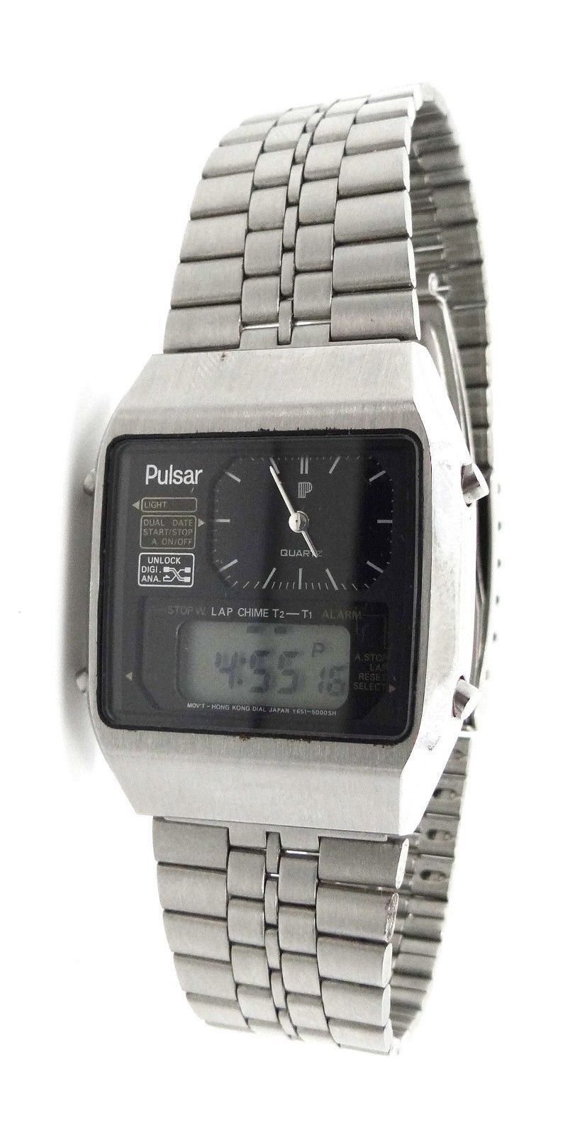 dual analog and digital watches