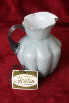 Fenton Blue Gray Vintage Small Pitcher/Vase - $125.00