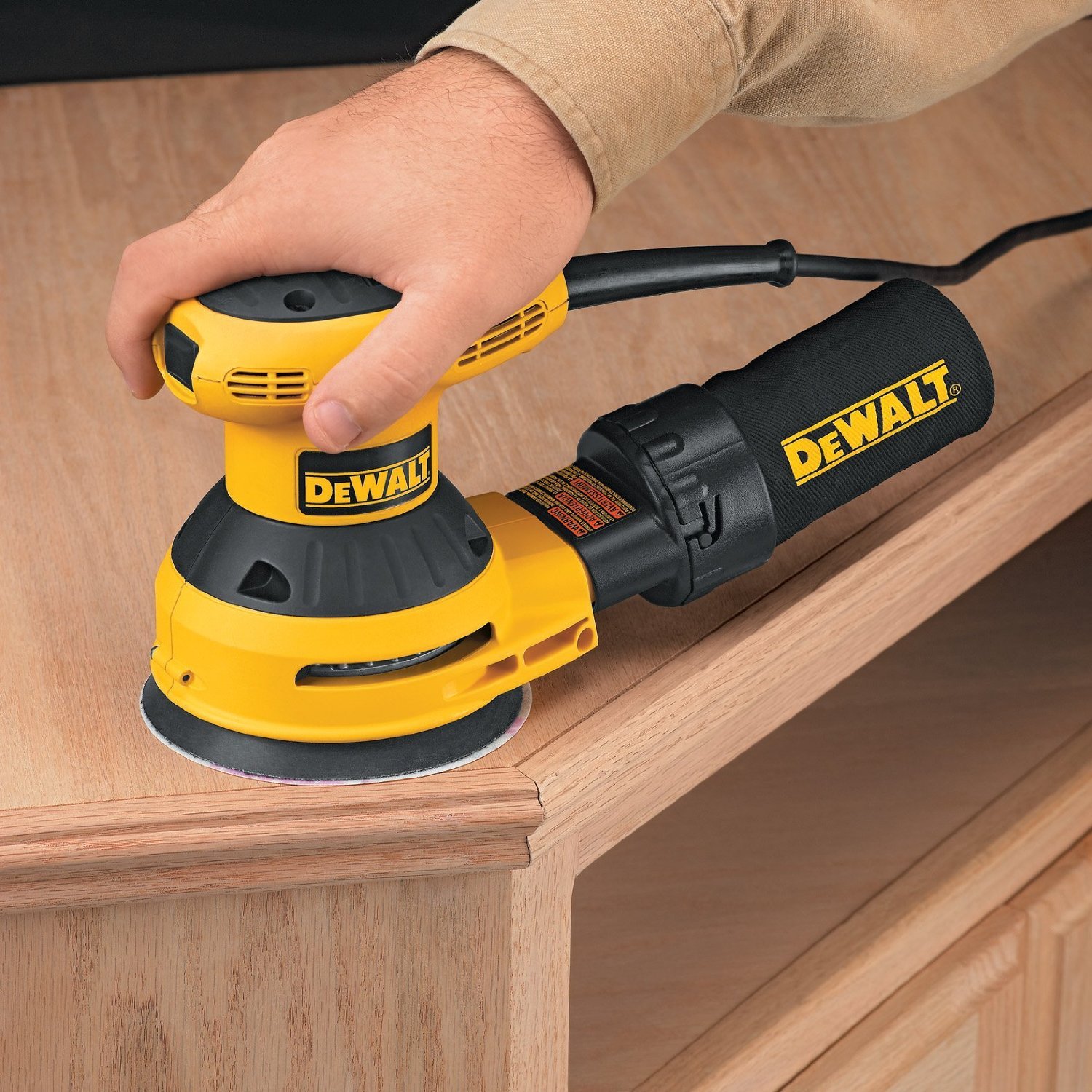 DEWALT D26451 3Amp 5Inch RandomOrbit Sander with Cloth Dust Bag