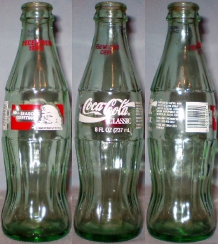 Coca~Cola Bottle Commemorative December 1993 - Sodas