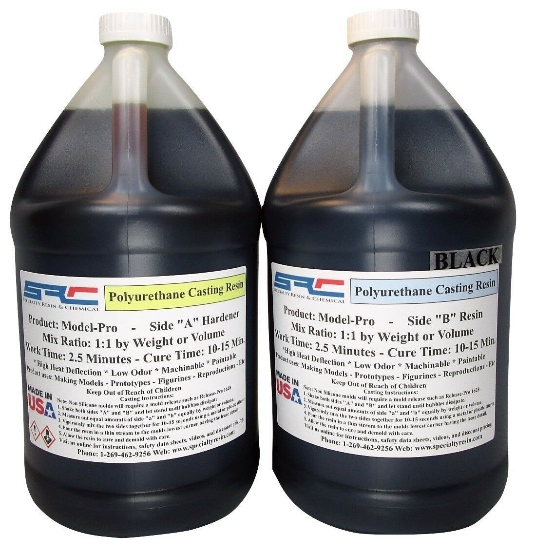 ModelPro Black Urethane Casting Resin Liquid Plastic for Models 2