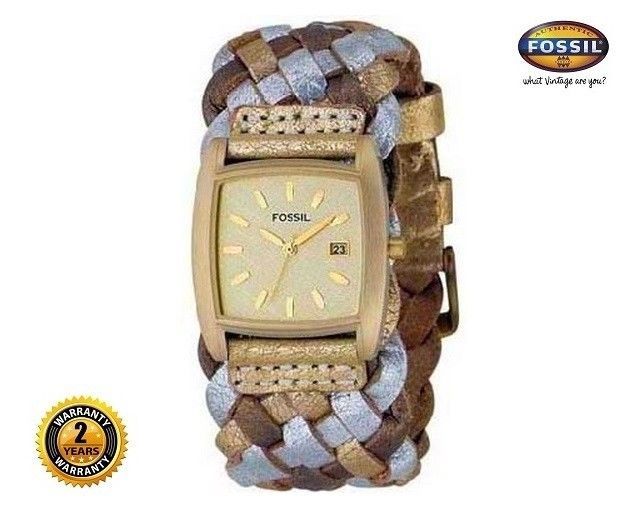 fossil watch women's square face