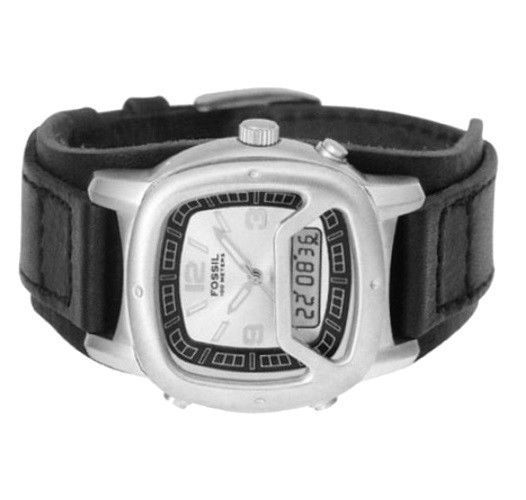 fossil digital square watch