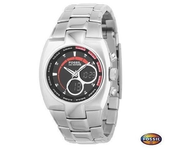 fossil digital square watch