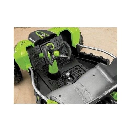 Fisher Price Power Wheels Battery Powered Ride On Green Dune Buggy 2