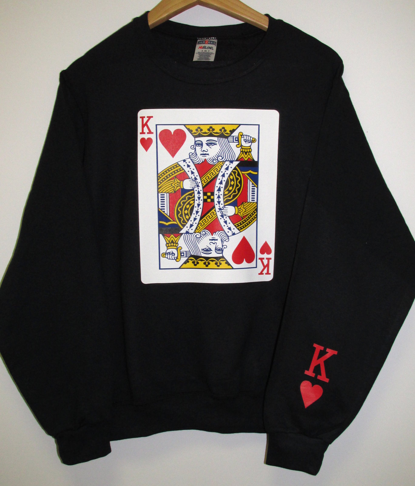 queen of hearts sweatshirt