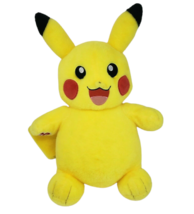 Build A Bear Pokemon Yellow Pikachu Stuffed Animal Plush Toy Nintendo Soft Big - $41.50