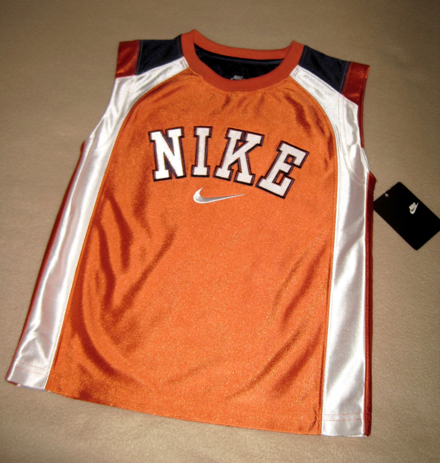 orange jersey shirt