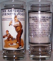 Arby's Glass Summer Scenes Gramps at the Plate - $5.00