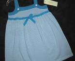 Girls 3t lucy sykes aqua white designer sundress 1 thumb155 crop