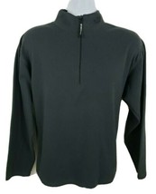 The North Face Half-zip Long Sleeve Men's Grey Shirt Sweater Size M - $33.95