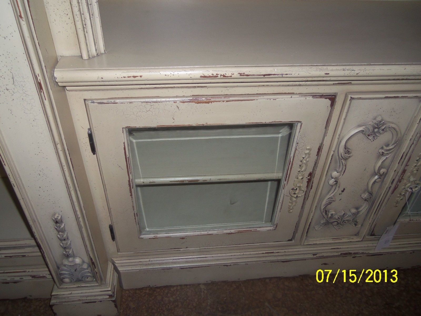 Fabulous TV Plasma Entertainment Center,Mahogany Wood Wall Unit