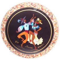 Rio Samba Brazil Designed  & Handcrafted Wall Plaque Signed - $84.39