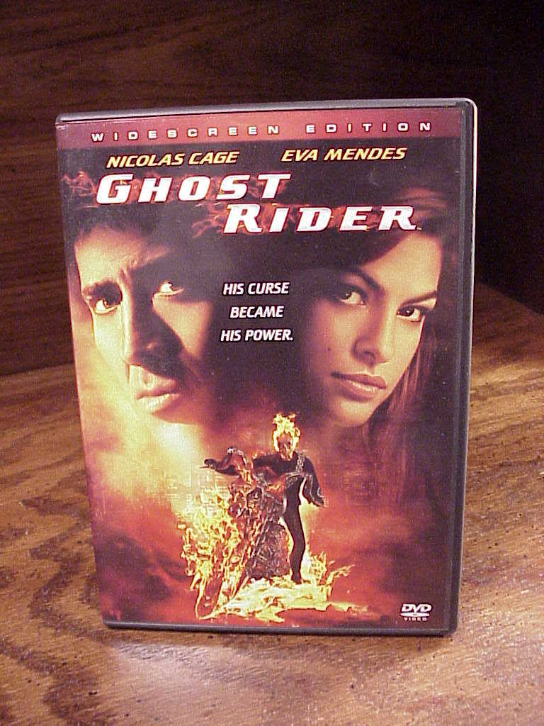 Ghost Rider Movie DVD, Widescreen Edition, with Special Features, PG-13 ...