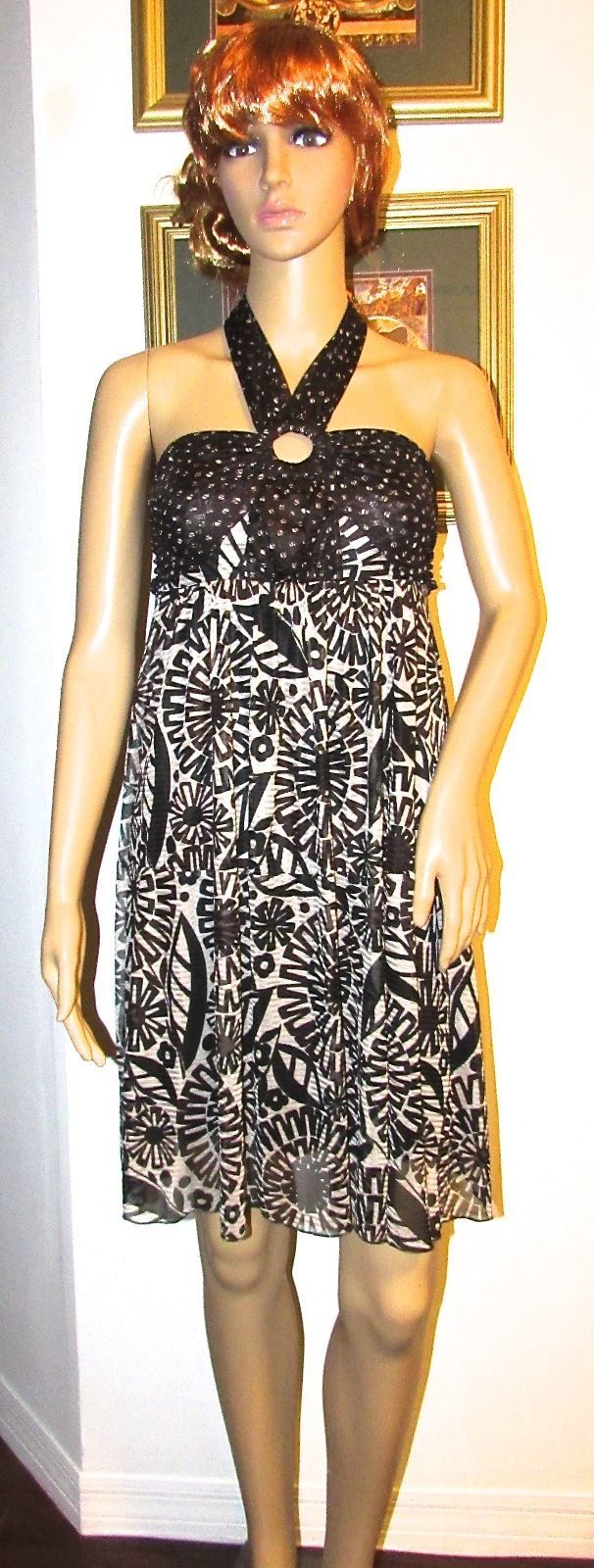 Kookai Women's Bustier Halter Neck Cocktail Dress S 2 EUR/S 10 Dresses