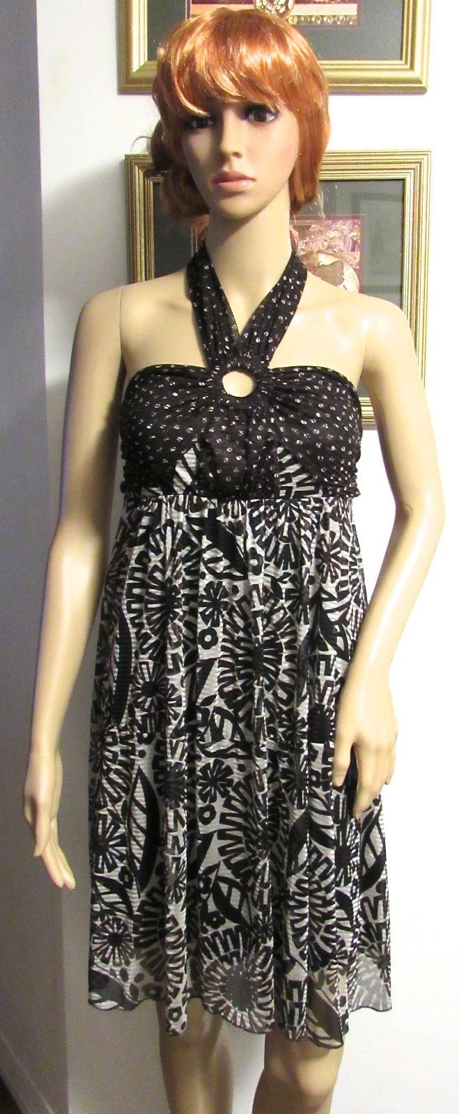 Kookai Women's Bustier Halter Neck Cocktail Dress S 2 EUR/S 10 Dresses