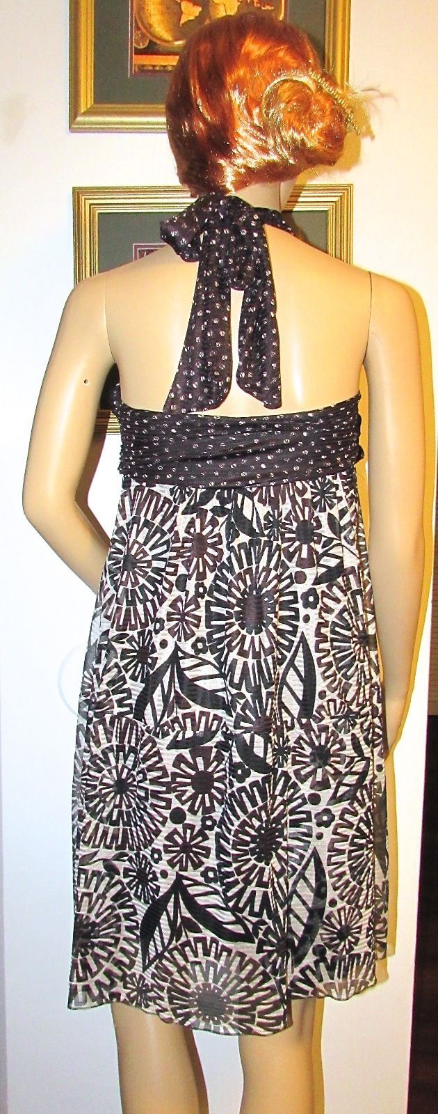 Kookai Women's Bustier Halter Neck Cocktail Dress S 2 EUR/S 10 Dresses