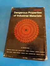 1968 DANGEROUS PROPERTIES OF INDUSTRIAL MATERIALS BY IRVING SAX.2ND EDIT... - $14.01
