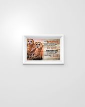 Owl I'm Right Here Inside Your Heart Canvas Decor - $49.99
