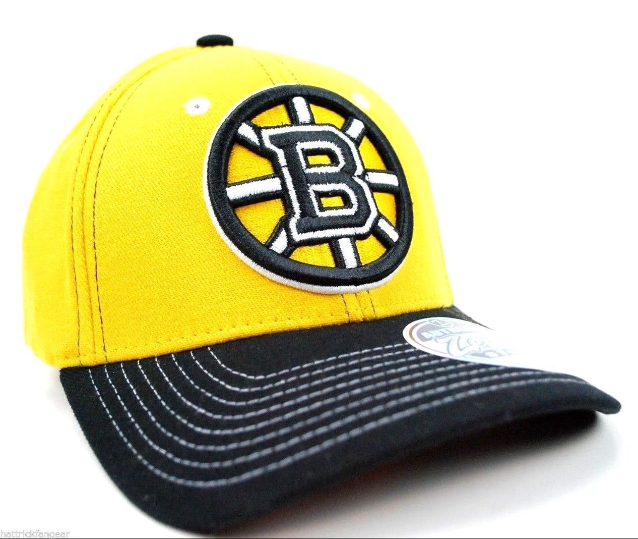 BOSTON BRUINS - ZEPHYR NHL TEAM STRETCH FIT HOCKEY CAP/HAT - XL ...