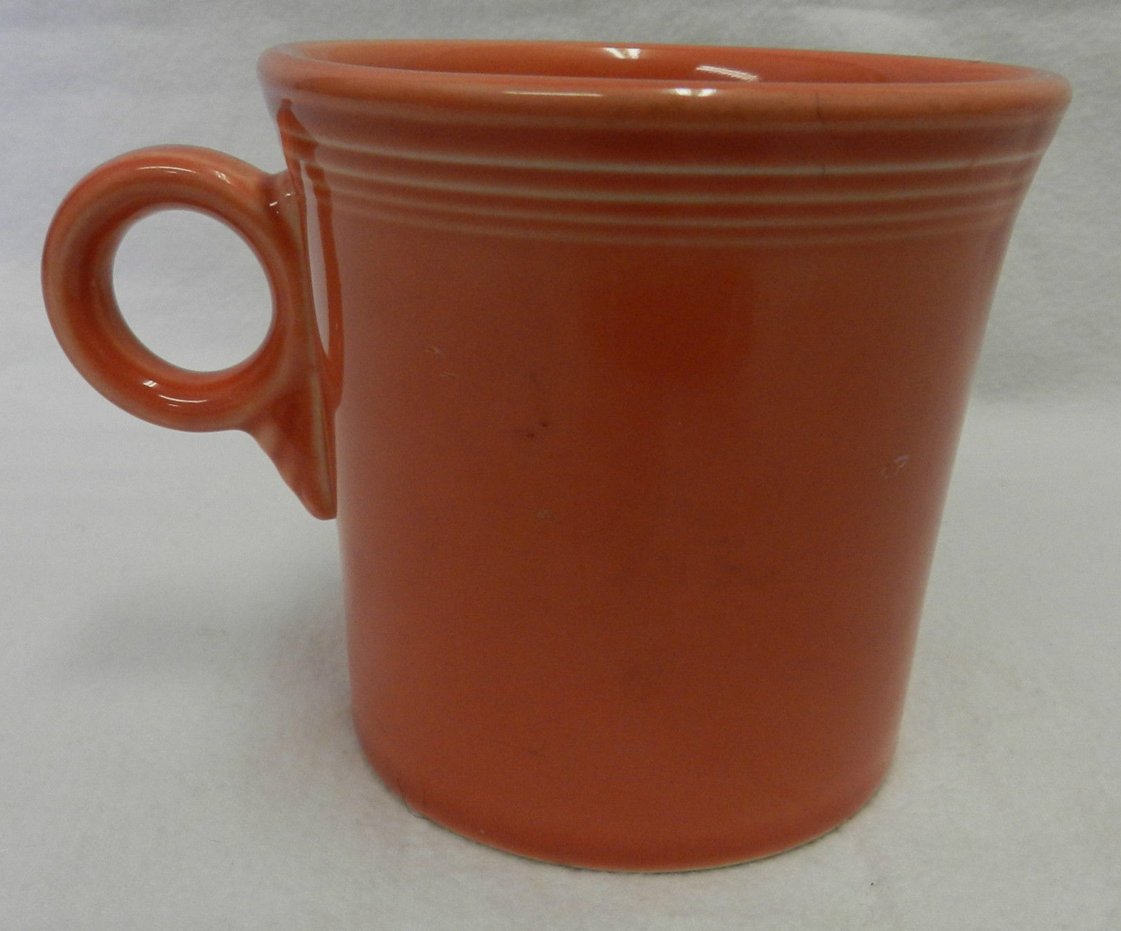 Homer Laughlin HLC Fiesta Fiestaware Persimmon Orange Melon Peach Cup