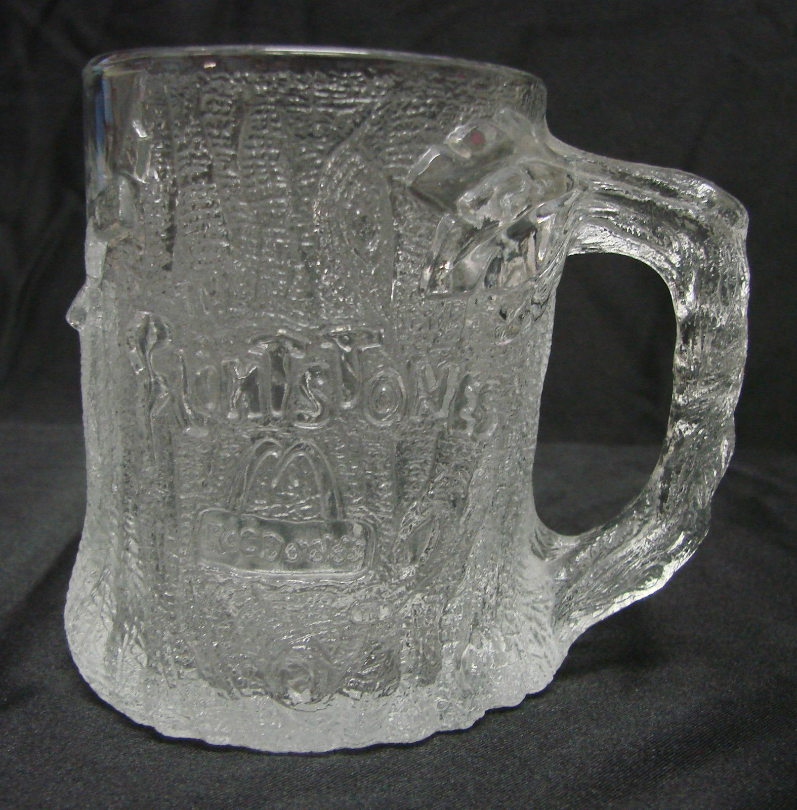 McDonalds Flintstones Movie Treemendous Tree Glass Mug Cup Collectible