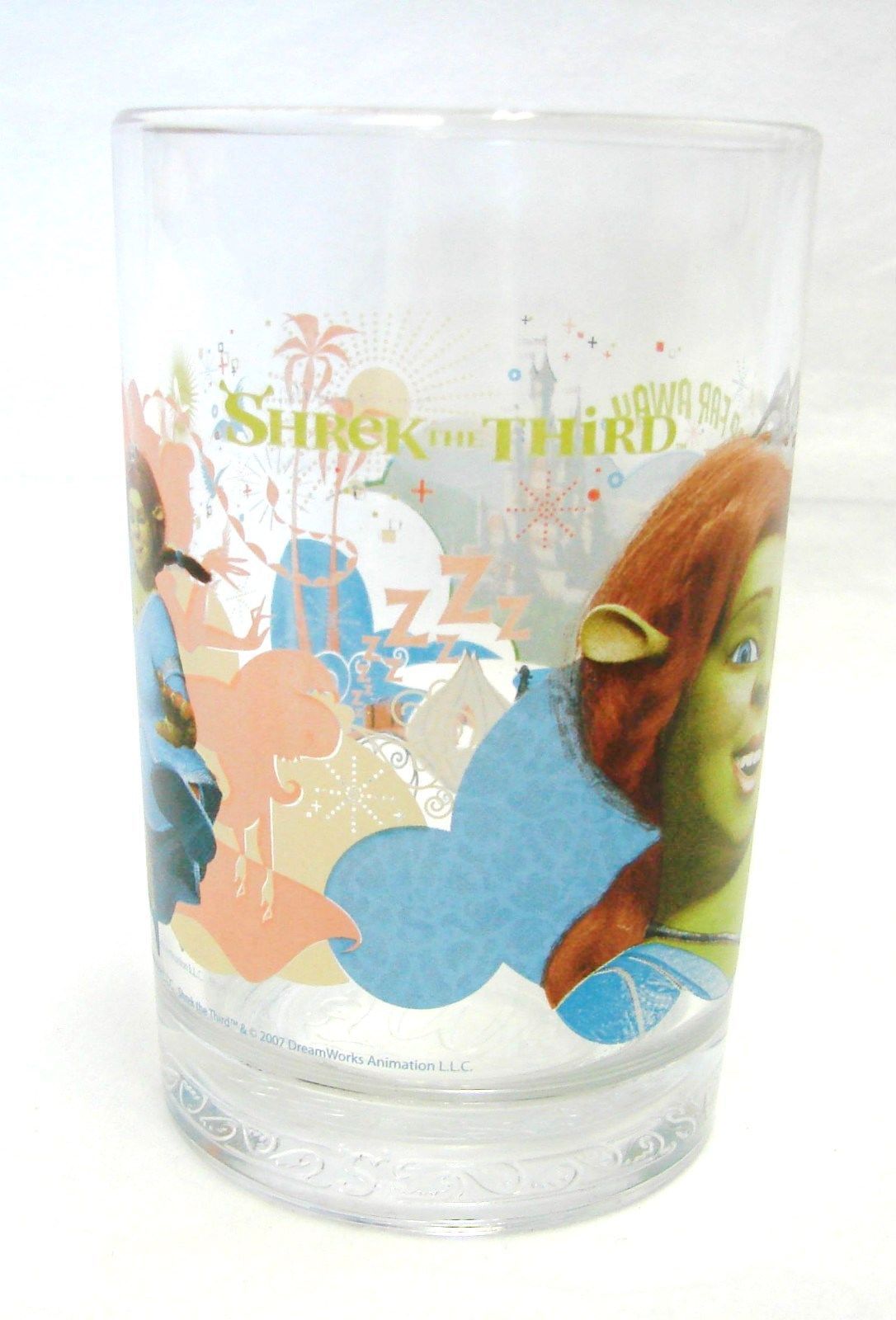 McDonalds Dreamworks Shrek The Third Far Away Fiona Glass Cup