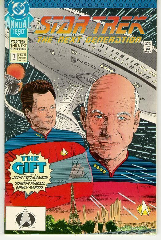 STAR TREK NEXT GENERATION ANNUAL #1 (1990) NM! - Movie, TV & Music