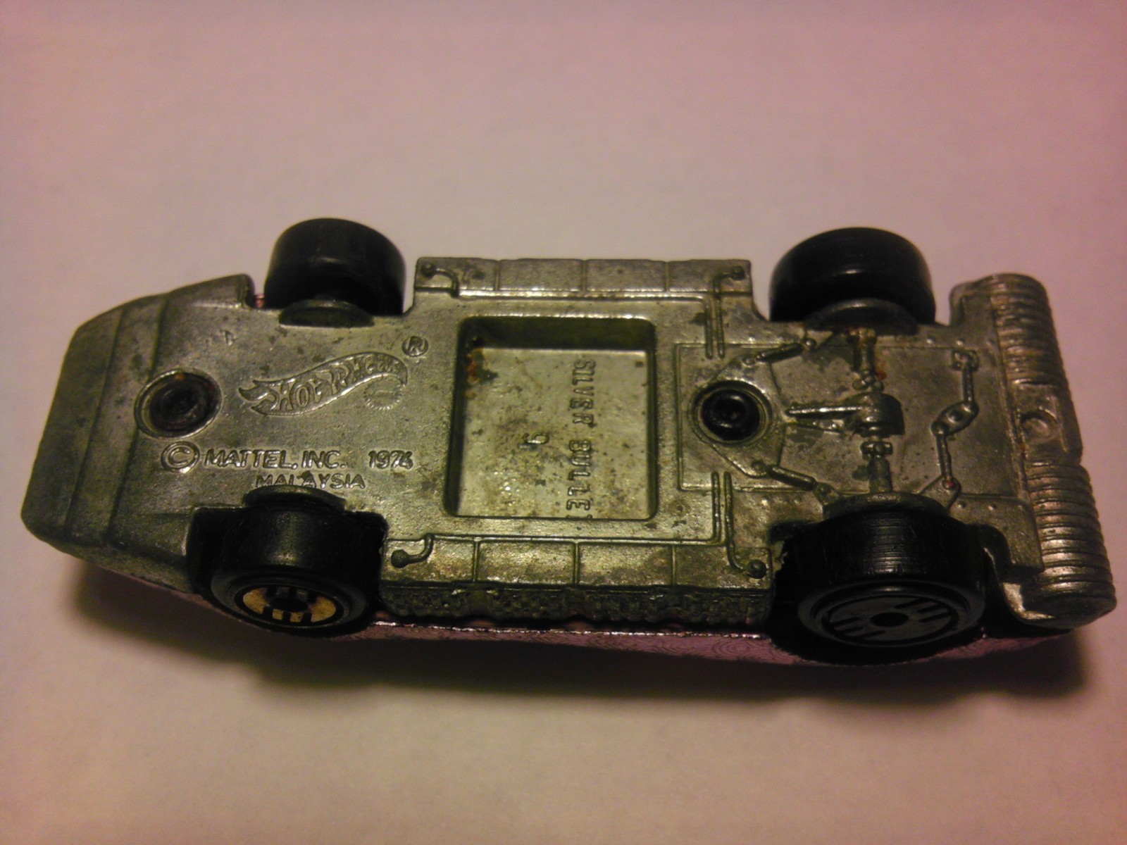 hot wheels silver bullet