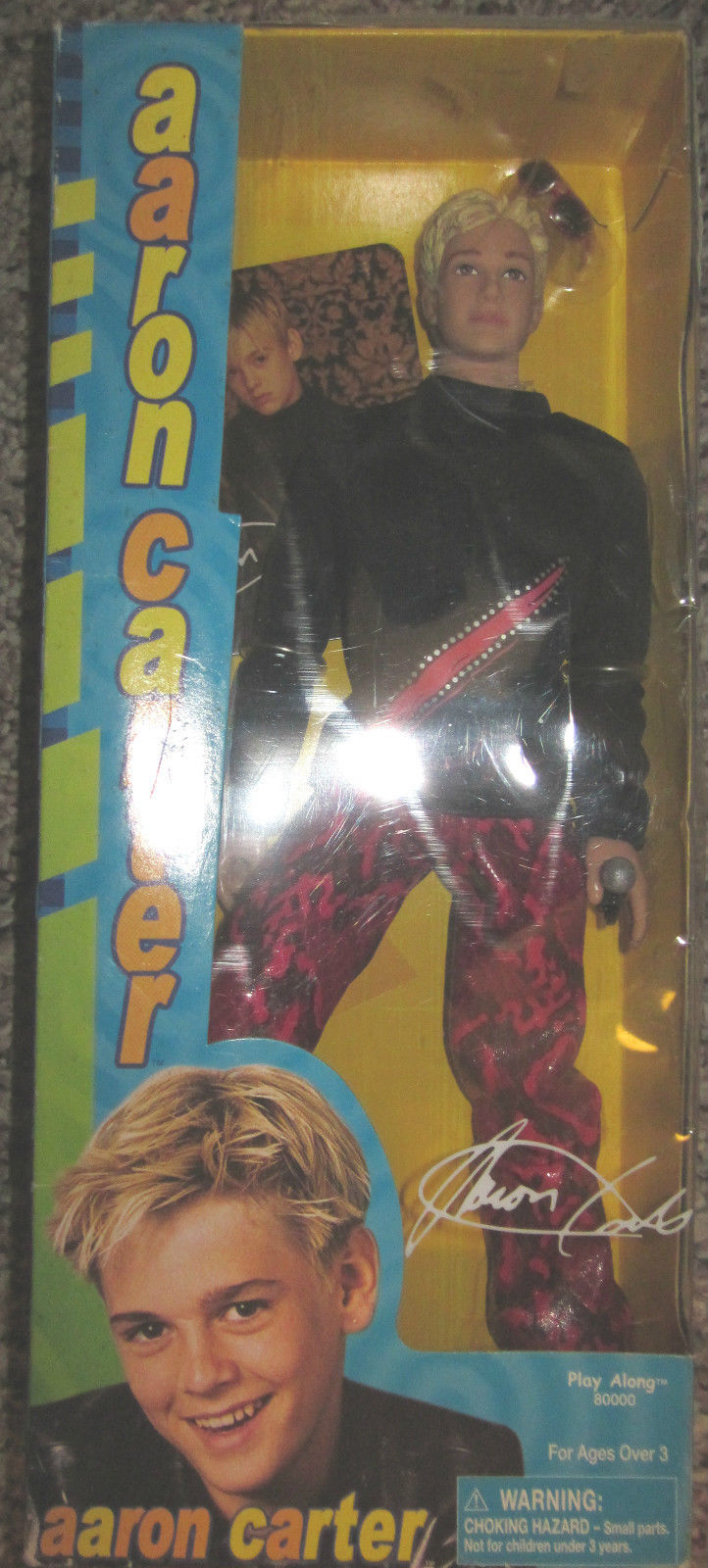 Aaron Carter 12 Doll Nib 2001 Other 5256