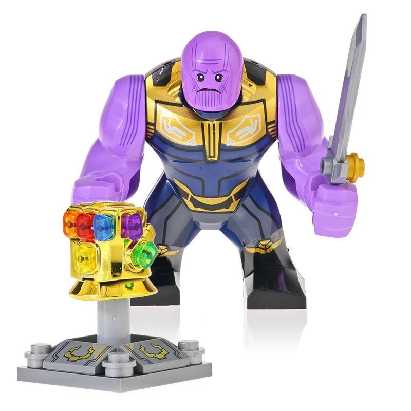 thanos snap lego