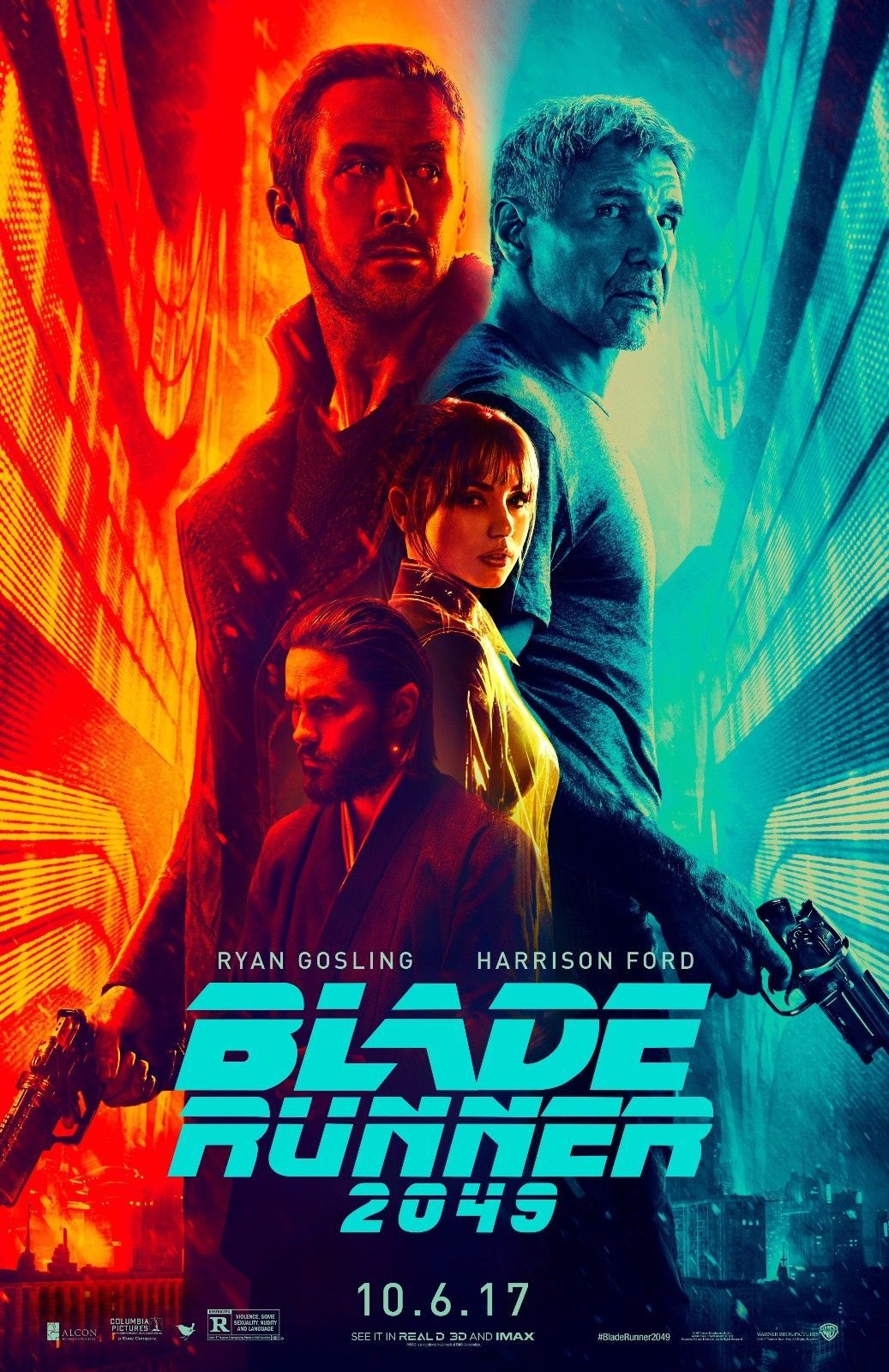 Blade Runner 2049 Movie Poster 14x21 27x40 32x48 Harrison Ford Ryan Gosling