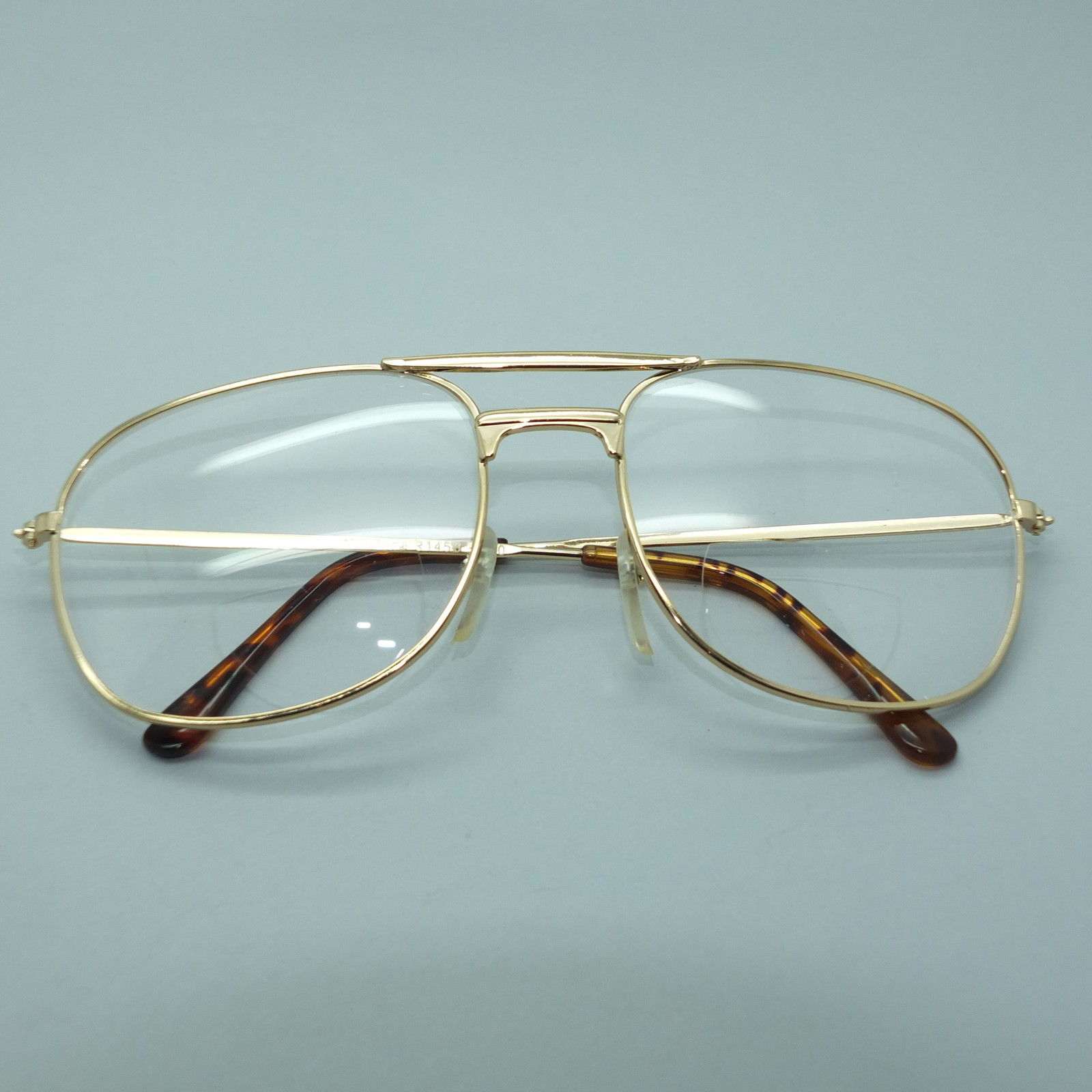 Aviator Gold Metal Large Frame Bifocal 150 Reading Glasses Readers 