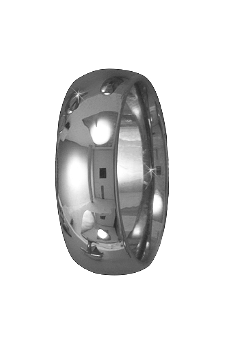 Classic Comfort Fit Tungsten Carbide 8mm Wedding Band, Men's or Women's