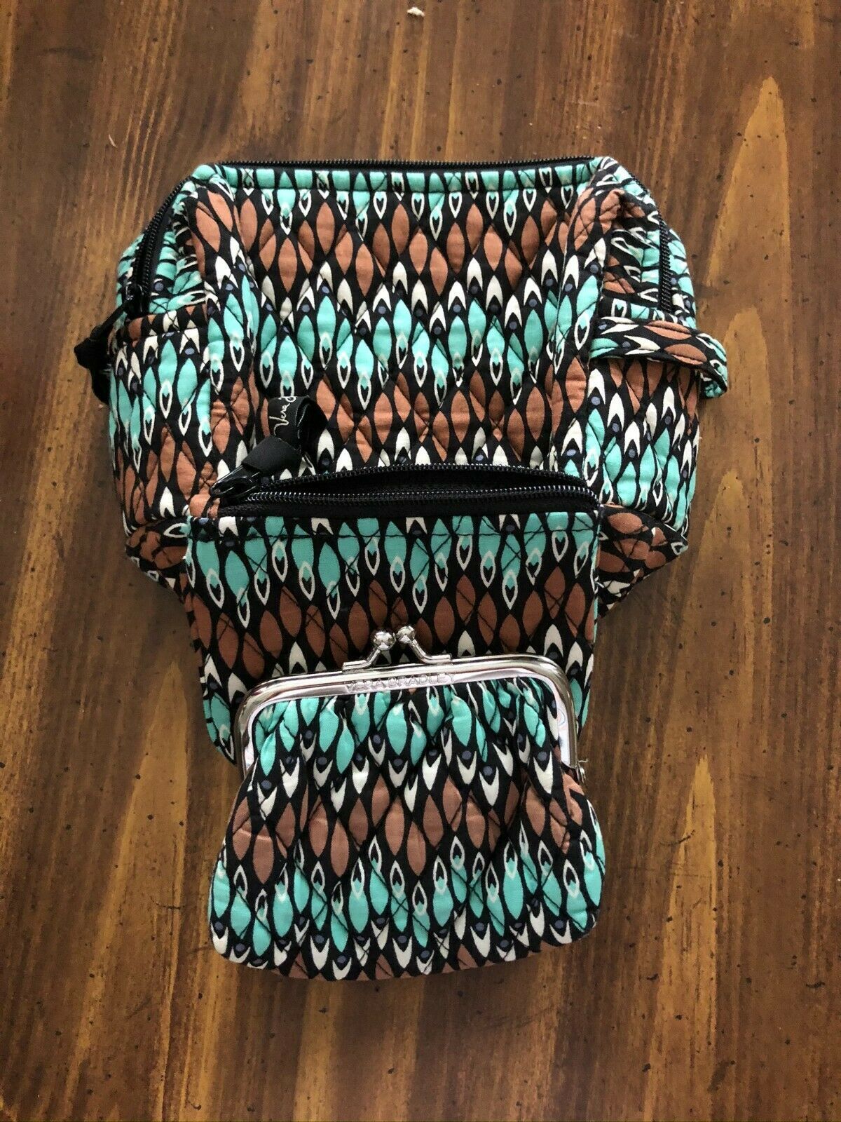 vera bradley cosmetics bag