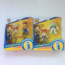 Toy Story Imaginext Figures Woody Buzz Jessie &amp; Forky - $14.84
