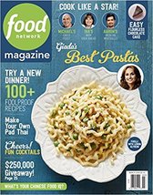 Food Network Magazine March 2018 - Giada&#39;s Best Pastas  - $3.99